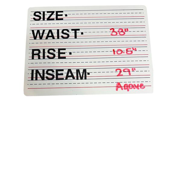 Not For Sale Agave Jeans Men 38 Blue‎ Rocker Denim Classic Taper 3 Year - Picture 9 of 9